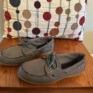 Tommy Hilfiger Kids Gray Boat Shoes
